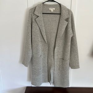 Monteau cardigan open front coat
